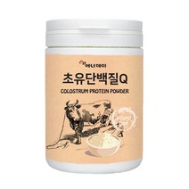에너데이 초유단백질큐 200g 초유프로틴 초유분말 먹는 고단백질 우유단백 유청단백 완두단백 균형단백질 비타민 면역 칼슘 레시틴 엽산 비오틴 부모님 영양보충, 1통