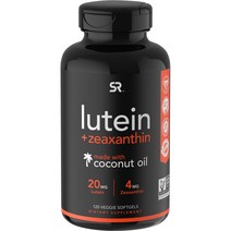 스포츠리서치 루테인 20mg + 제아잔틴 4mg 베지 소프트젤, 120개입, 1개