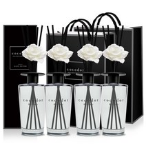 코코도르 블랙에디션 디퓨저 500ml X 4개 + 쇼핑백2P 증정, 블랙에디션 디퓨저 500ml X 4개 + 쇼핑백2P 증, 03_블랙에디션500/프렌치라벤더X2 + (증정)쇼핑백, 05_블랙에디션500/편백X2