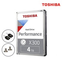 도시바 X300 HDWR440 데스크탑 하드디스크, 4TB