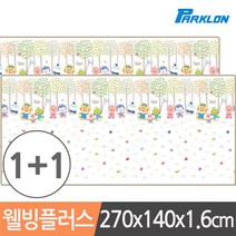 1+1 뽀로로벅스 웰빙플러스 270x140x1.6cm 놀이방매트