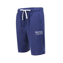 타미힐피거 폰트 피케 반바지 블루오션 남자 트레이닝 바지 쇼츠 09T4001-492