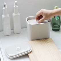 에코코홈 물빠짐 미니 압축 음식물 쓰레기통 가정용 원룸 1인용