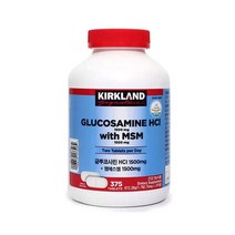 커클랜드 글루코사민 HCI1500mg+엠에스엠1500 mg, 1개, 1500mg