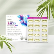 원퍼데이 맥스 알티지 오메가3 90캡슐 1박스 l 닥터체크 오메가3