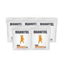 BulkSupplements 벌크서플먼츠 설탕 대체제 만니톨 파우더 가루 분말 1kg 5팩