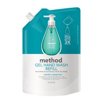 Method 젤 핸드워시 물비누 대용량 리필용 워터폴 1 L, 1L, 1개