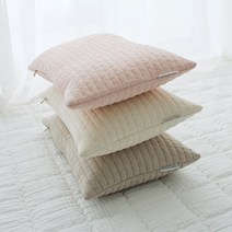 타니홈 마카롱 양면누비 순면 베이비 베개 유아베개, 핑크