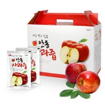 안동사과즙 저온살균 무첨가 사과100% 착즙 100ml 30팩 자꾸먹고싶은안동사과즙