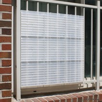 창문 가리개 방범창 블라인드 방법창