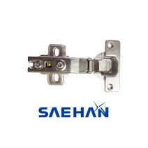 싱크대 아웃도어 경첩 주방 가구수납장 새한 저압댐퍼 경첩피스 103도, 15T(문틀 두께 15~17mm)