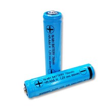 니카도 니켈 수소 700mAh 배터리 건전지 충전지 500회 0.7338ea, RA_ 본상품선택, RA_ 1