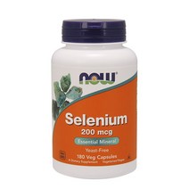 글루타치온 미네랄 셀레늄 나우푸드 200mcg 180정