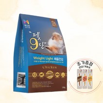 목우촌 펫9단 체중건강 1.8kg애견사료(트위스틱1개 증정)