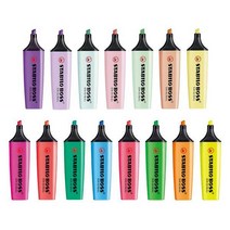 스타빌로 보스 하이라이터 형광펜 5자루, 단품