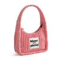 연이랜드 코듀로이 핸드백 토트백