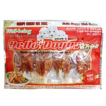 체중유지 강아지 육포 간식 닭갈비 2개 져키 웰시코기간식 강아지부드러운간식