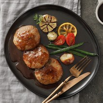 (어멍돈) 제주 흑돼지 함박스테이크(300g)/제주산 당근 감귤/HACCP인증, 300g, 1개