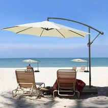 각도 조절가능한 폴딩 파라솔 바람막이 썬차일 모래사장 갯바위 의자용 낚시 레져 특대형, 원형 폴딩파라솔 - 그린