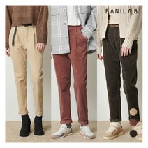 [바닐라비] 여성 코듀로이 루즈테이퍼드 컬러 팬츠