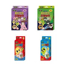 신비아파트 더블X 6개의 예언 종이구관 인형놀이: 하리편 +강림편 +신비아파트 보석퍼즐:금비편 + 신비편 - 총4종세트