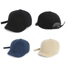 Q/M_:숏챙롱스트랩 볼캡1141 야구모자 짧은챙 숏캡 : BCI+FL01B45C