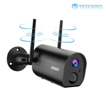 YESKAMO 예스카모 고화질 실내외용 보안 무선 IP CCTV 카메라, KR-ZS-GX6S-Hei-선택18