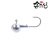 문다 지그헤드 벌크 손피싱 광어 송어 우럭 볼락 우럭 농어 채비, 1/16oz, 2호(60개입), 1개