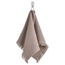 이케아 IKEA 세면타올 라이트그레이브라운 40x70cm 면80%, 1개