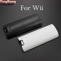 TingDong-닌텐도 Wii 컨트롤러 200 개입 블랙 화이트 배터리 도어 커버 뚜껑 교체용, [03] Each 100pcs