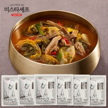 미스타셰프 사골우거지해장국 600g x 6팩, 6개