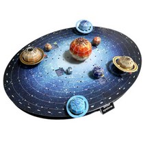 브랜드 3D입체 초대형퍼즐(태양계행성 146pcs)