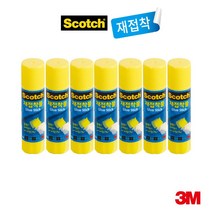 3M 스카치 재접착풀 14g, 7개