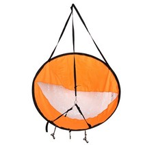 카약보트 바다카약 고무카약 카약 다운윈드 윈드 패들 공기 주입식 카누 보트 표류 클리어 윈도우 접이식 스러스터 액세서리, [05] A orange