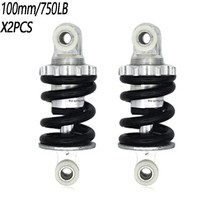 100MM 125MM 150MM 180MM 190MM 200MM 후면 서스펜션 충격 47cc 49CC 슈퍼 미니 모토 ATV 전동 스쿠터 포켓 바이크, 러시아, [19] 100mm(750LB)X2pcs