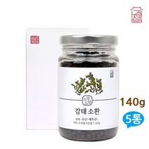 제주산 감태 감태의효능 소환 갈조 해조류 후코이단 플로로탄닌 알긴산 해양 폴리페놀 분말 가루 파우더 항산화 요오드 칼륨 도담도담, 5통