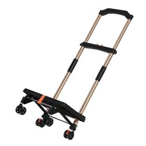 생활장터 [생활장터] 코치맨 2단 접이식 핸드카트 캠핑 시장 가정용 구르마, 1개