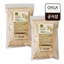 [올가] [1+1] 유기농 발아현미 미숫가루 500g (500gX2EA), 2Ea