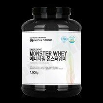 (JK) 에너자임몬스터웨이1000g WPC유청단백질보충제 초코맛 (II61646), 상세페이지 참조, 상세페이지 참조