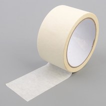 떼어쓰는 종이테이프 50mm 박스 마스킹 검 테잎 커버링 20m