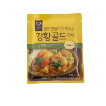 청정원 강황골드 카레 80g, 순한맛80g, 10개