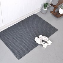 편의점 신발먼지제거 그레이 조립식 현관매트 아파트현관매트 사무실매트 논슬립매트