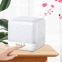 아이방 청소편한 홈쇼핑 세척쉬운 청소쉬운 간이 소음없는 가습기 방이건조할때 아로마 LED, 화이트