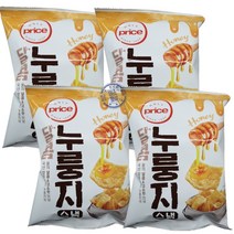 달콤누룽지스낵 80g x 4개 국산쌀로 만든 누릉지와 꿀조합 미니봉지과자 사무실회사간식, 1개