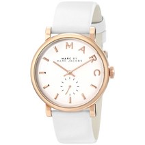 마크 제이콥스 Marc Jacobs MBM1283 남성용 패션 가죽 시계 (부클 화이트)