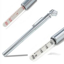압력게이지 자동 차량 모터 타이어 공기압 5-50PSI 미니, 01 은, 01 은