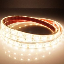 [완전방수 튜브타입]12V용 NEW 5050 3칩 LED바 웜화이트LED (10cm당 가격), 흰띠/10cm(기본연결발송)