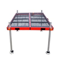 자립발판 발판좌대 발판 땅꽂이낚시발판 받침틀, 110X90 다리 1.1미터