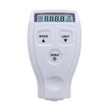 EM2271A 디지털 미니 두께 게이지 자동차 페인트 필름 테스터 코팅 미터 전기 수동 도구 초정밀 Fe/NFe 0.1-2mm, CHINA_gm200 white