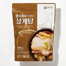 [방송구성] 수협 장어뼈를 우려낸 삼계탕 1kg x 4팩